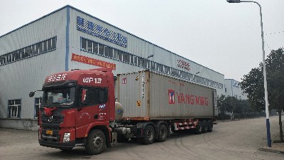 4月18號(hào) 菲律賓40噸每小時(shí)玉米清理精選生產(chǎn)線發(fā)貨