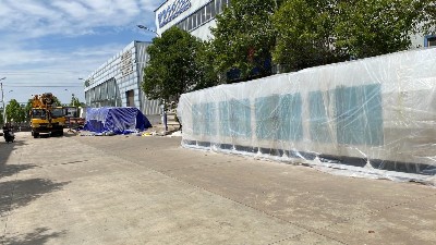 5月22號(hào)，由華豫萬(wàn)通設(shè)計(jì)承建的委內(nèi)瑞拉玉米預(yù)煮熟粉生產(chǎn)線發(fā)貨。